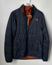 Load image into Gallery viewer, The North Face Mens Dark Blue Long Sleeve Junction Insulated Quilted Jacket Sz S