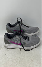 Load image into Gallery viewer, Nike Womens Revolution 3 819303-009 Gray Lace-Up Low Top Running Shoes Size 6