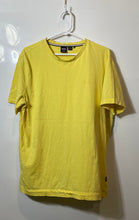 Load image into Gallery viewer, Hugo Boss Mens Yellow Crew Neck Short Sleeve Pullover T-Shirt Size XL