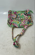 Load image into Gallery viewer, Vera Bradley Womens Multicolor Paisley Inner Pockets Zipper Crossbody Bag
