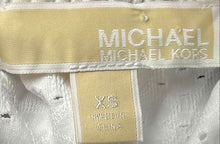 Load image into Gallery viewer, Michael Kors Womens White 3/4 Sleeve Off-The-Shoulder Blouse Top Size XS