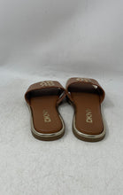 Load image into Gallery viewer, DKNY Womens Brown Square Toe Slip-On Flat Slide Sandals Size 8.5M