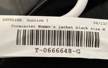 Load image into Gallery viewer, Forecaster Of Boston Womens Black Long Sleeve Snap Front Hooded Jacket Size M