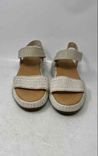 Load image into Gallery viewer, Dolce Vita Womens Finesse Beige Open Toe Hook & Loop Platform Sandals Size 10