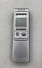 Load image into Gallery viewer, Sony ICD-B500 Silver Built-In Speaker Digital Voice IC Recorder Not Tested