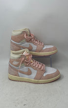 Load image into Gallery viewer, Nike Womens Air Jordan 1 Retro High FD2596-600 White Pink Sneaker Shoes Size 9