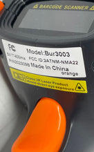 Load image into Gallery viewer, Nadamoo BUR3003 Black Wireless Barcode Scanner With Accessories In Box
