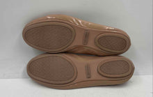 Load image into Gallery viewer, Authentic Tory Burch Womens Minnie Beige Leather Ballet Flats Size 9.5M Stained