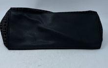 Load image into Gallery viewer, Tommy Hilfiger Womens Black Brown Inner Zipped Pocket Double Handle Shoulder Bag