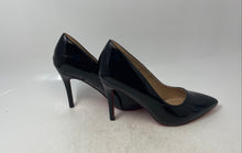 Load image into Gallery viewer, Dream Pairs Womens Christian Black Leather Slip-On Stiletto Pump Heels Size 9.5