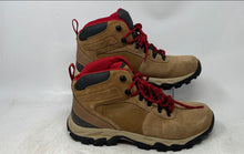 Load image into Gallery viewer, Columbia Mens Newton Ridge Plus II Beige Suede Waterproof Hiking Boots Size 9W