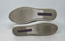 Load image into Gallery viewer, Michael Kors Womens Irving White Blue Snake-Embossed Sneaker Shoes Size 8M
