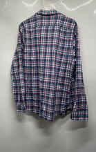 Load image into Gallery viewer, Nautica Mens Multicolor Plaid Print Classic-Fit Stretch Button-Up Shirt Size L