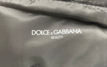 Load image into Gallery viewer, Dolce & Gabbana Beauty Womens Black Lined Zipper Cosmetic Pouch Case