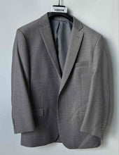 Load image into Gallery viewer, Mantoni Milan Italy Mens Gray Long Sleeve Notch Lapel Two-Button Blazer No Size