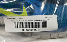 Load image into Gallery viewer, Nike Kids Free Run 3 512165-400 Blue Green Lace-Up Sneaker Shoes Size 7Y