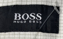 Load image into Gallery viewer, Hugo Boss Mens Off-White Cotton Printed Long Sleeve Dress Shirt Size 16.5