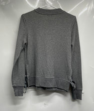 Load image into Gallery viewer, Banana Republic Womens Gray Heather Long Sleeve Crew Neck Pullover Sweatshirt XS
