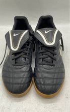 Load image into Gallery viewer, Nike Mens Tiempo Natural III IC 366206-018 Black Low Top Sneaker Shoes Size 9.5