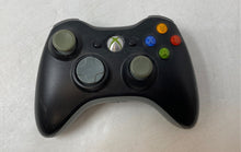 Load image into Gallery viewer, Microsoft Xbox 360 Model 1569 Black Gaming Wireless Controller Untested