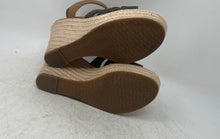 Load image into Gallery viewer, Michael kors Womens Berkley Brown Wedge Platform Espadrille Sandals Size 7M
