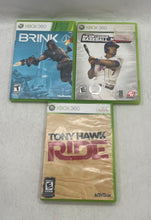 Load image into Gallery viewer, Lot Of 3 Pcs Assorted XBox 360 Brink Mixed Variety Video Games Not Tested