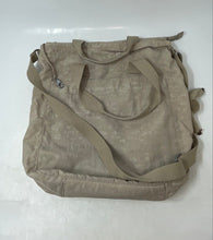 Load image into Gallery viewer, Kipling Womens Beige Charm Inner Pockets Adjustable Strap Crossbody Handbag