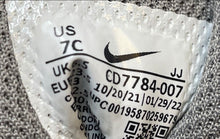 Load image into Gallery viewer, Nike Kids Court Borough Mid 2 Gray Low Top Lace-Up Sneaker Shoes Size 7C