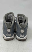 Load image into Gallery viewer, Nike Boys Air Jordan 9 HV4574-011 Gray White Lace-Up Sneakers Shoes Size 5Y
