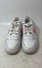 Load image into Gallery viewer, Nike Kids Court Borough Low 2 BQ5448-114 White Orange Basketball Shoes Size 5Y