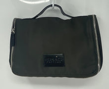 Load image into Gallery viewer, Versace Parfums Womens Black Top Handle Zipper Cosmetic Makeup Handbag