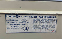 Load image into Gallery viewer, General Electric Beige AM Radio Alarm Clock Model C1400A Not Tested