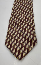 Load image into Gallery viewer, Valentino Mens Multicolor Printed Silk Keeper Loop Adjustable Designer Tie