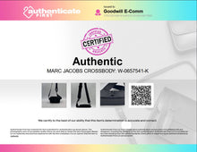 Load image into Gallery viewer, Authentic The Marc Jacobs Womens Snapshot Black Crossbody Bag Damaged Zipper