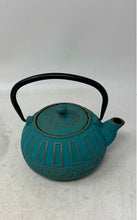 Load image into Gallery viewer, Vintage Green Tableware Tea Coffee Accessories Ornate Handle Teapot With Lid
