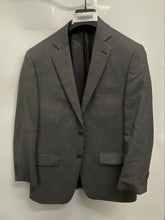 Load image into Gallery viewer, DKNY Mens Gray Wool Long Sleeve Pockets Notch Lapel Two-Button Blazer Size 38S