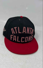 Load image into Gallery viewer, New Era Mens Black Red Atlanta Falcons NFL Snapback Cap One Size