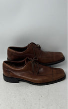 Load image into Gallery viewer, Johnston & Murphy Mens Brown Leather Cap Toe Oxford Dress Shoes Size 11.5