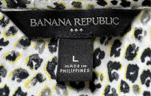 Load image into Gallery viewer, Banana Republic Womens Multicolor Animal Print Sleeveless Camisole Blouse Top L