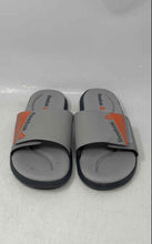 Load image into Gallery viewer, Reebok Mens Memory Foam 28074716 Gray Adjustable Flat Slide Sandals Size 8