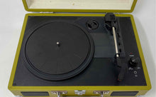 Load image into Gallery viewer, Crosley Black Voyager Bluetooth Portable Recorder Turntable Not Tested
