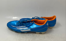 Load image into Gallery viewer, Adidas Mens F5 TRX FG F32747 Blue Lace-Up Low Top Sports Soccer Cleats Size 10