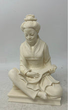 Load image into Gallery viewer, White Alabaster Resin Asian Japanese Culture Sculpture Collectibles Figurine