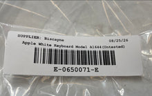 Load image into Gallery viewer, Apple Magic White Rechargeable Wireless Keyboard Model A1644 Untested