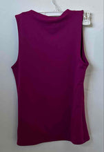 Load image into Gallery viewer, Express Womens Purple Sleeveless Stretch Pullover Blouse Top Size Medium