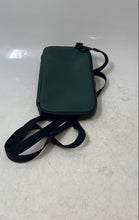 Load image into Gallery viewer, Duchamp London Womens Green Black Adjustable Crossbody Strap Phone Wallet