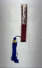 Load image into Gallery viewer, Landscape Clouds & Flowers Art Tassel Decorative Oriental Folding Hand Fan