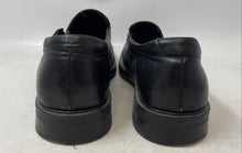 Load image into Gallery viewer, Michael Shannon Mens Black Leather Apron Toe Slip-On Loafer Dress Shoes Size 12