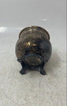 Load image into Gallery viewer, F.B. Rogers Silver Co. Silver-Tone Engraved Tableware Four-Footed Sugar Bowl