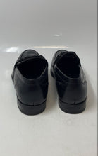 Load image into Gallery viewer, Restoration Boys Milo Black Faux Leather Horse Bit Loafer Dress Shoes Size 6 M